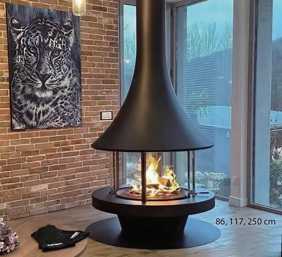 Secure Indoor Fireplace