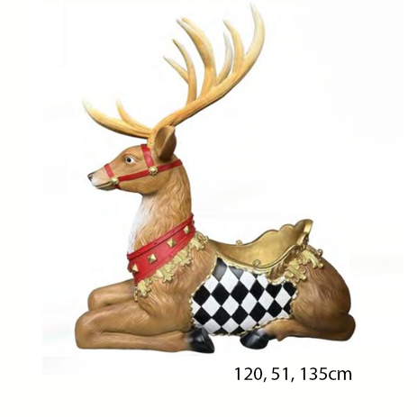 MacKenzie-Childs Resting Deer