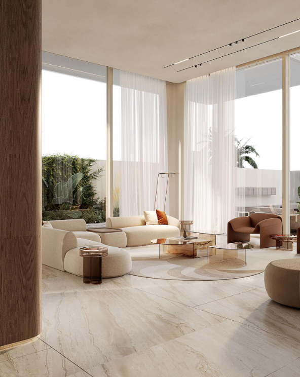 Moda Modern Black Tall Floor Lamp