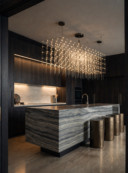Quasar Cosmos Chandelier