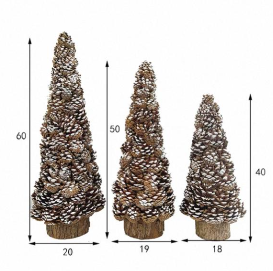 Decorative Pinecone Christmas Tree