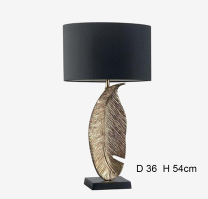Feather Noir Lamp