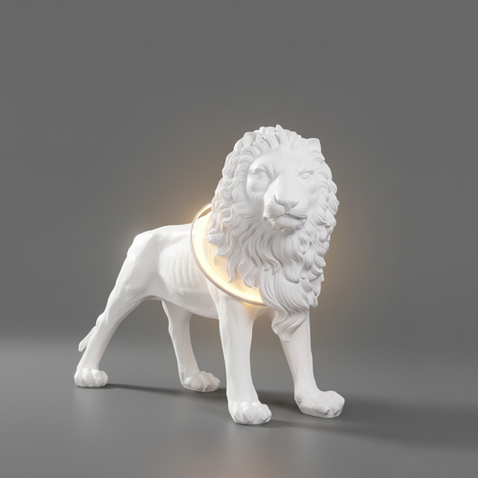 Lion Floor Lamp
