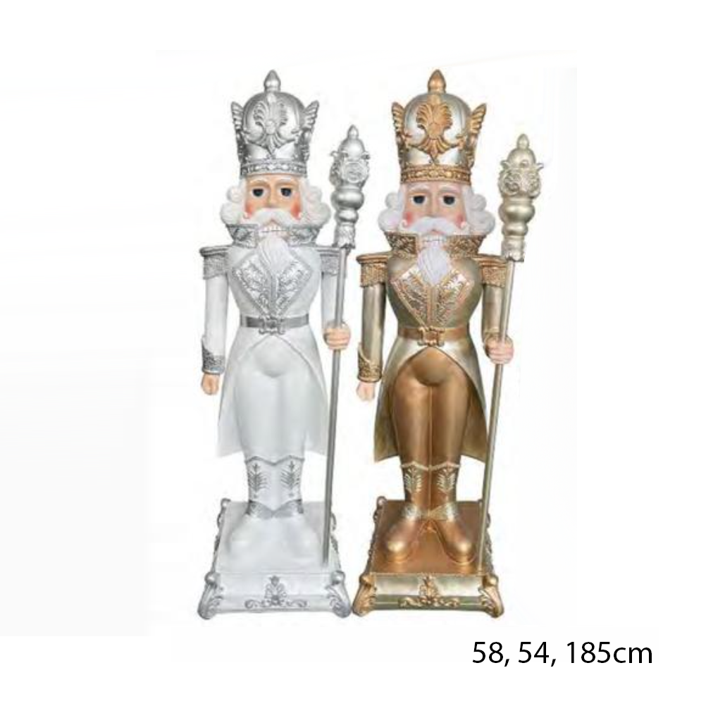 Nutcracker Figurines - Black and Gold