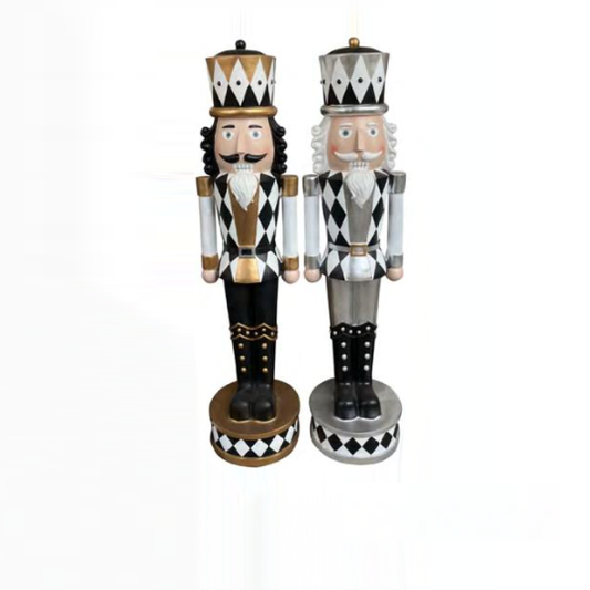 Nutcracker Figurines - White and Black
