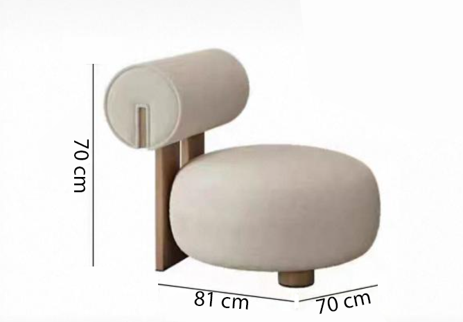 Moroccan Dawn Hippo Lounge Chair