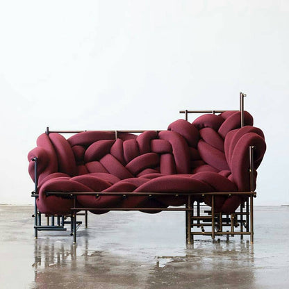 Python Woven Sofa Chair – Almeida Interiors
