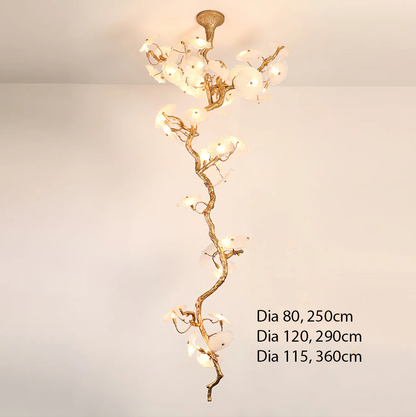 Nenufar Bonsai Staircase Chandelier