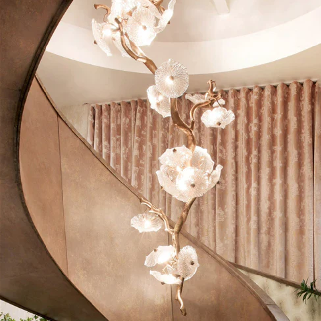 Nenufar Bonsai Staircase Chandelier