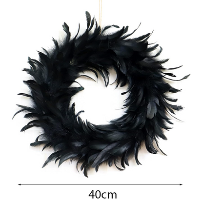 Feather Wreath