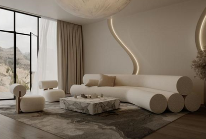 Moroccan Dawn Hippo Lounge Chair