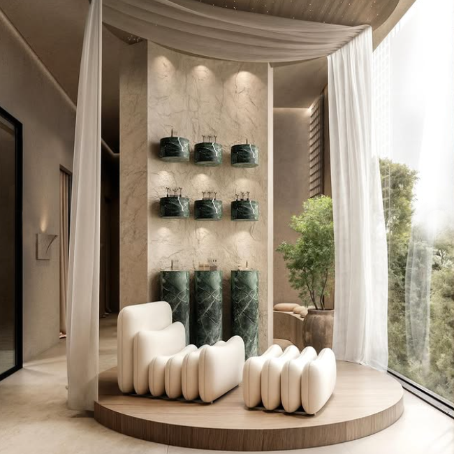 Additional System Lounge Chair and Ottoman