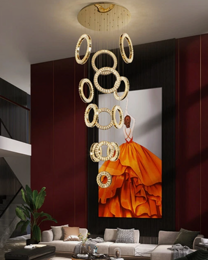 Donut Chandelier Light