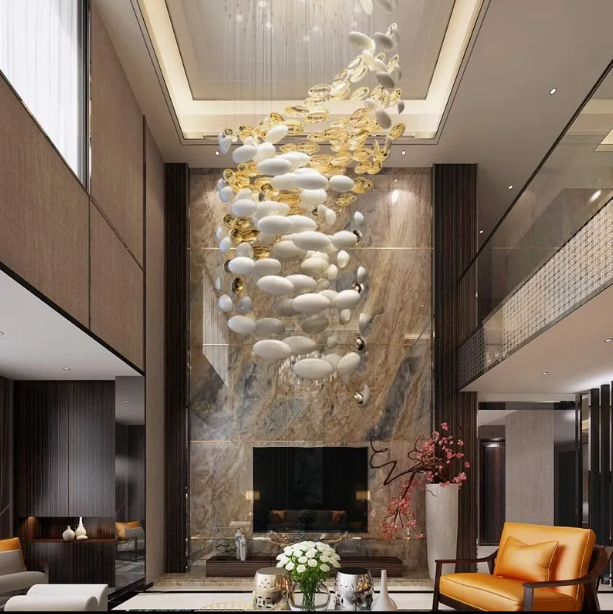 Egg Shaped Chandelier