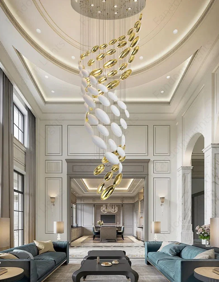 Egg Shaped Chandelier