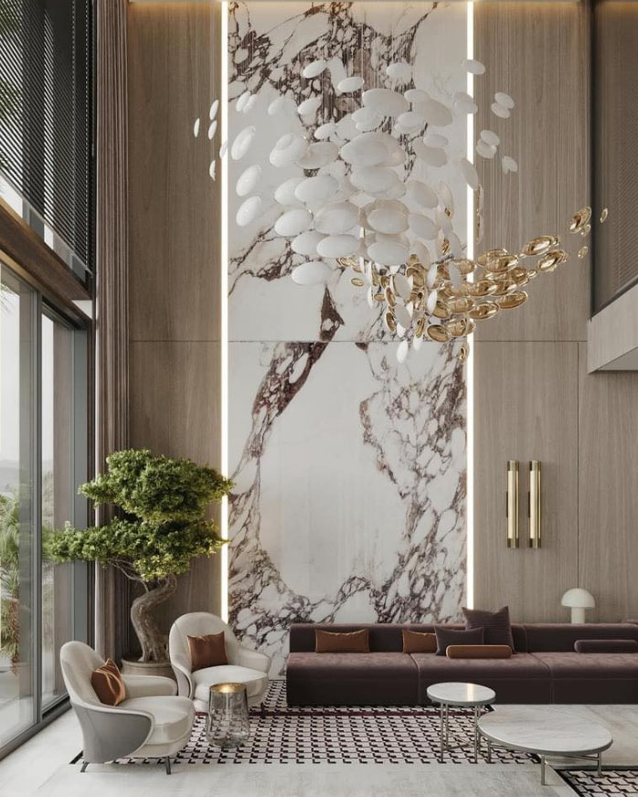 Egg Shaped Chandelier