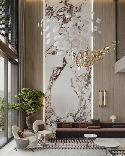 Egg Shaped Chandelier