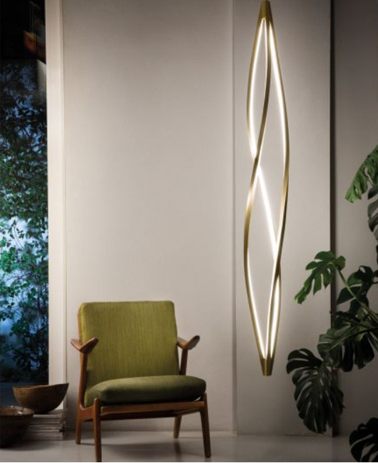 In The Wind Vertical Pendant Light