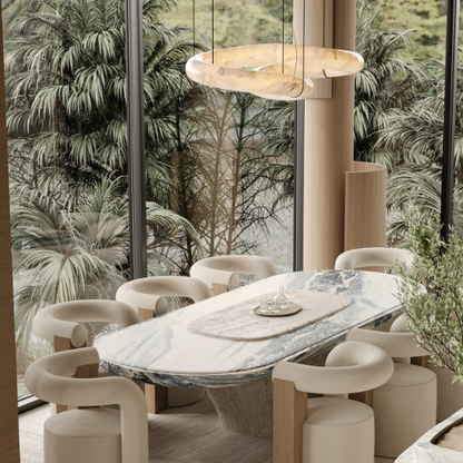 Twisted Alabaster Light