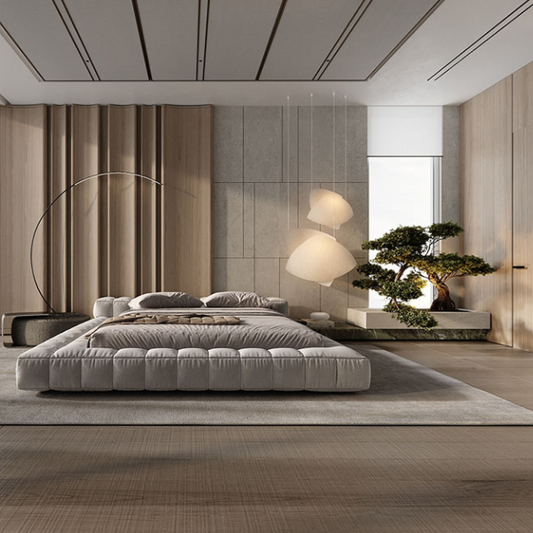 Akio 4 Shade Paper Pendant Light