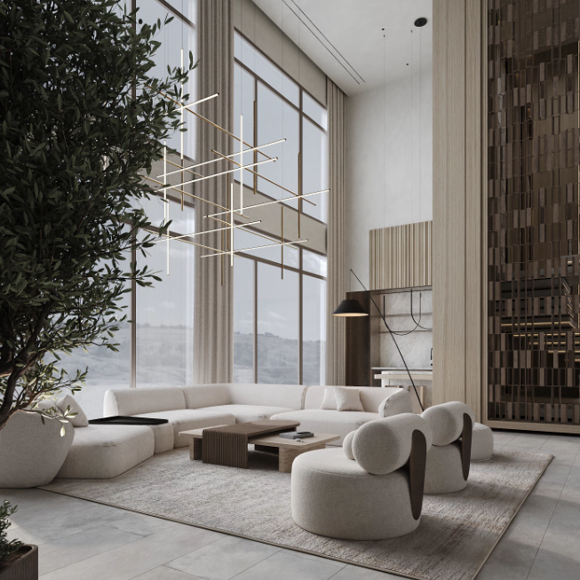 Flos Coordinates Suspension 4 LED Lamps