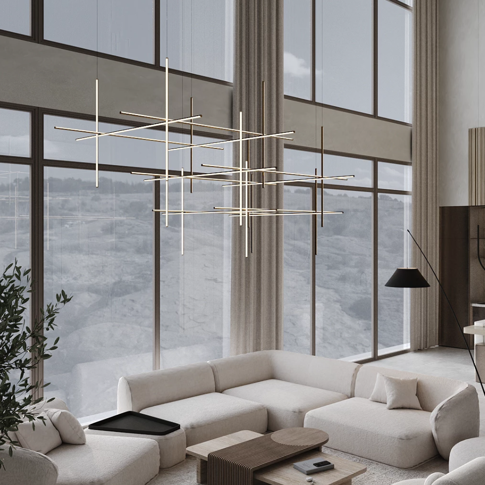 Flos Coordinates Suspension 4 LED Lamps