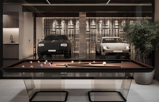 Lucent Noir Pool Table